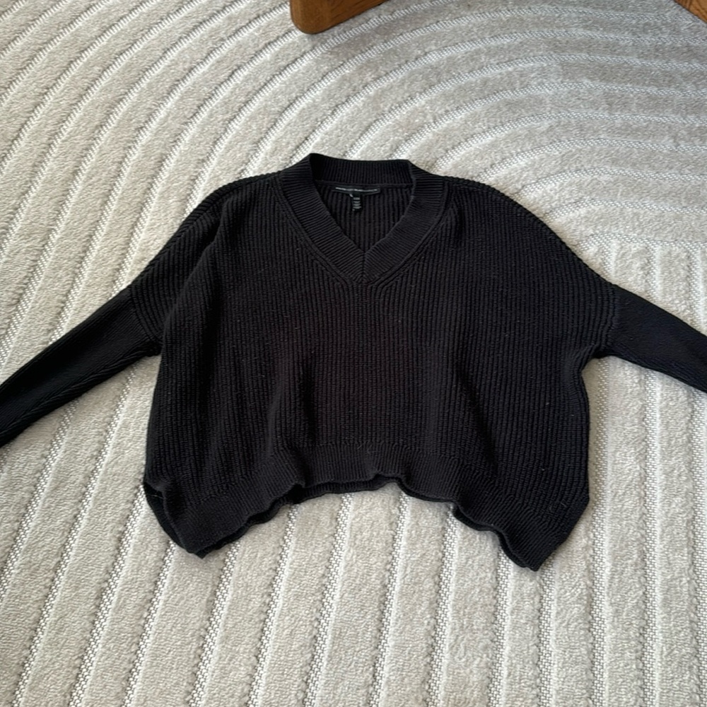 WHBM Black Sweater